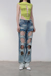 RUI Ripped Jeans RSS23WV10 Blue denim denim blue